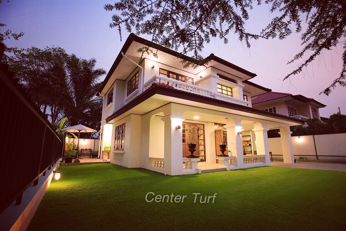 ลงตัวทุกมุมมอง ด้วยหญ้าเทียมเกรดพรีเมี่ยม จาก Center Turf