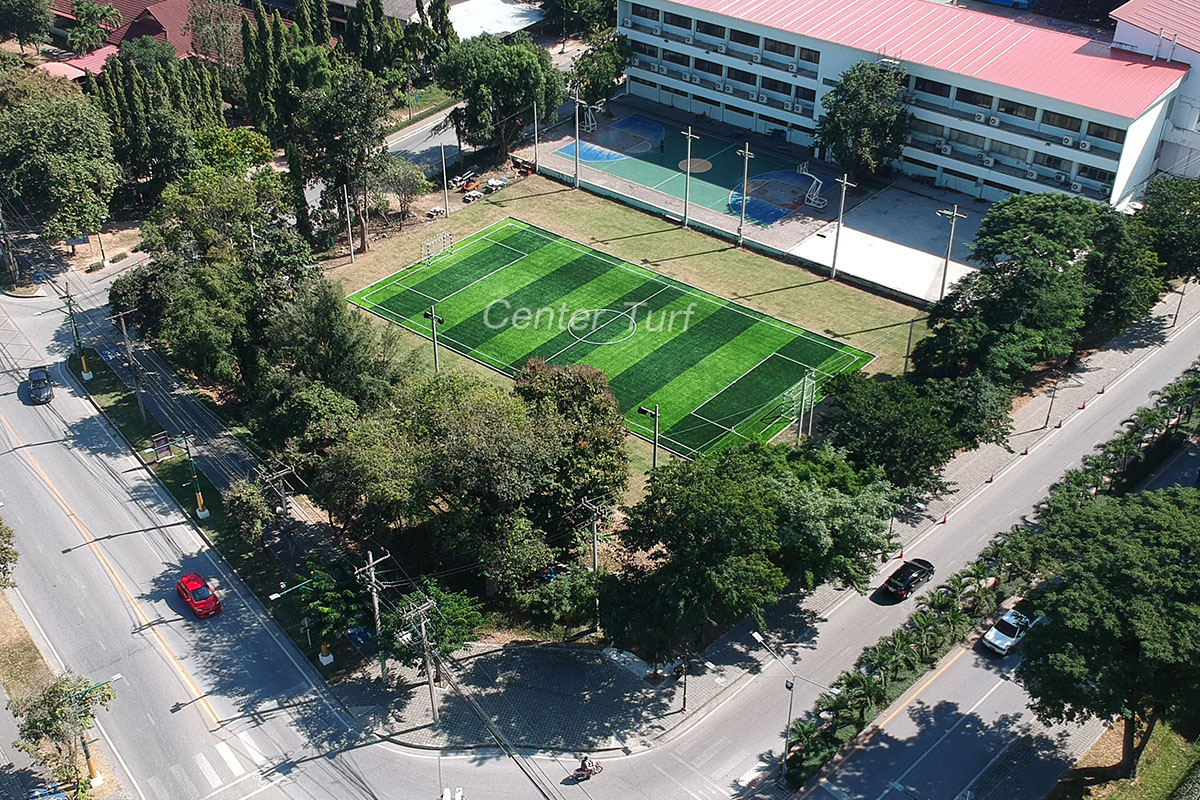 สนามฟุตบอลหญ้าเทียม โรงเรียนสาธิตมหาวิทยาลัยเชียงใหม่
